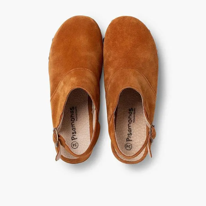 Pisamonas Sandals>Clogs With Wood-Like Soles