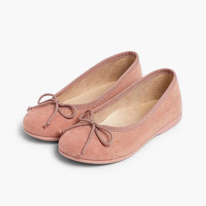 Pisamonas Ballet Pumps And Flats>Combined Serratex Ballet Shoes With Shiny Little Dots