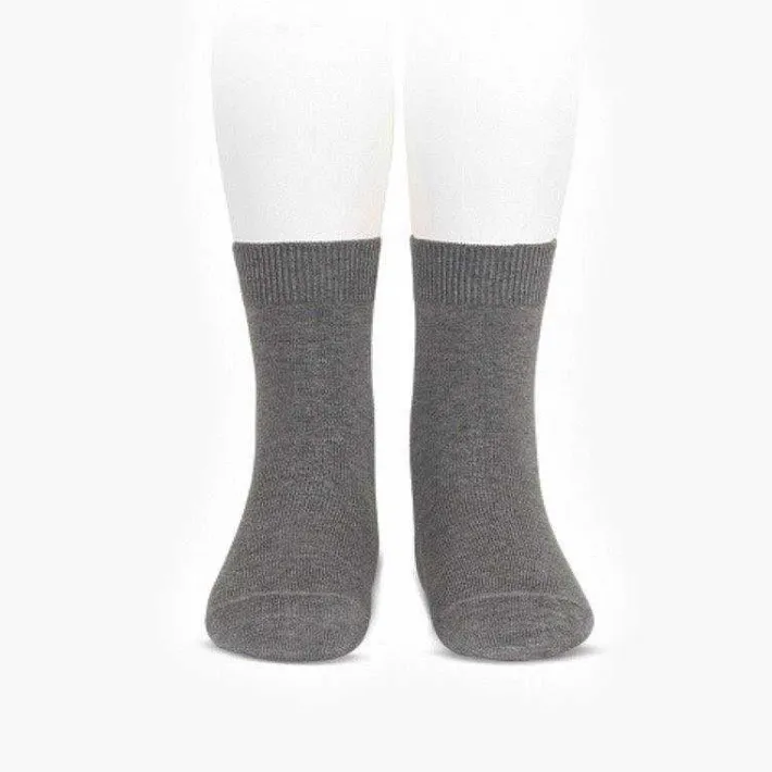 Pisamonas School Shoes>Condor Kids' Plain Short Socks