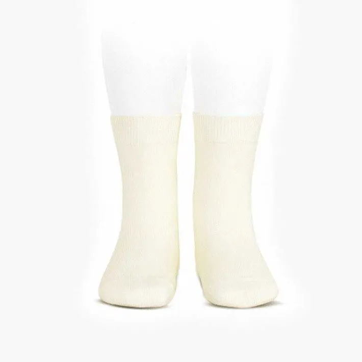 Pisamonas School Shoes>Condor Kids' Plain Short Socks
