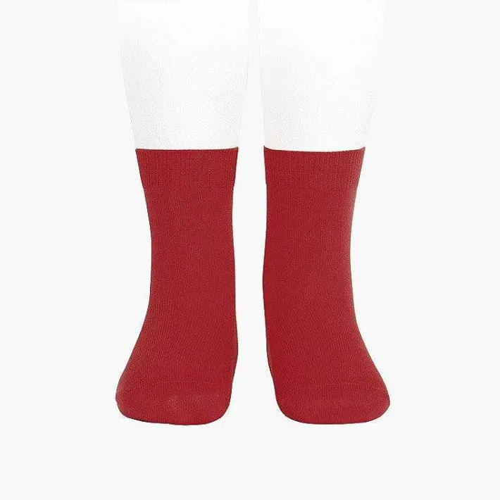 Pisamonas School Shoes>Condor Kids' Plain Short Socks