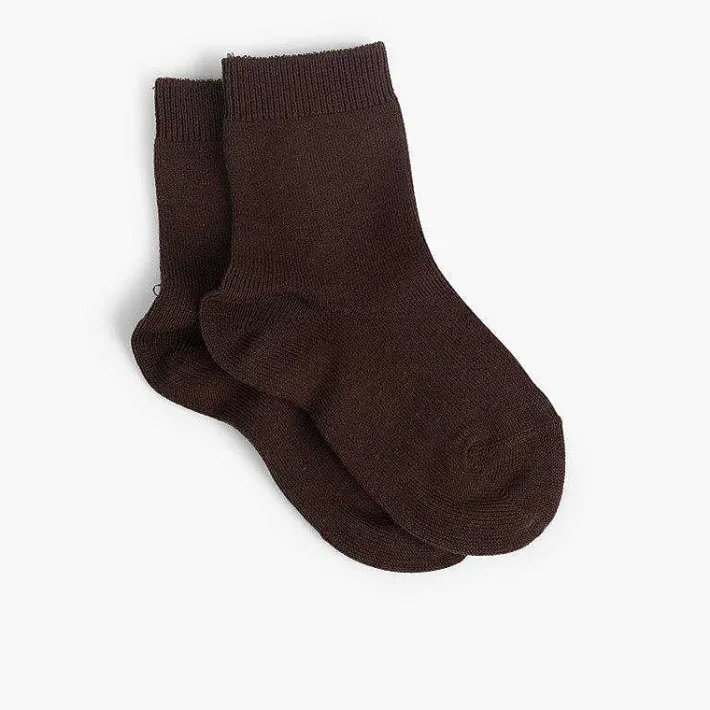 Pisamonas School Shoes>Condor Kids' Plain Short Socks