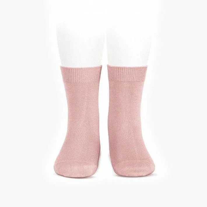 Pisamonas School Shoes>Condor Kids' Plain Short Socks
