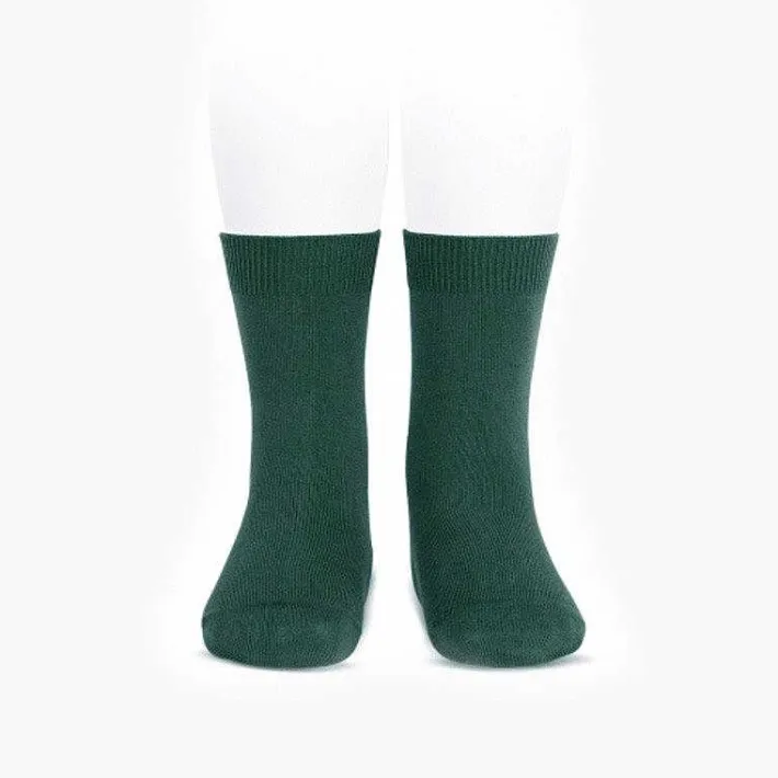 Pisamonas School Shoes>Condor Kids' Plain Short Socks