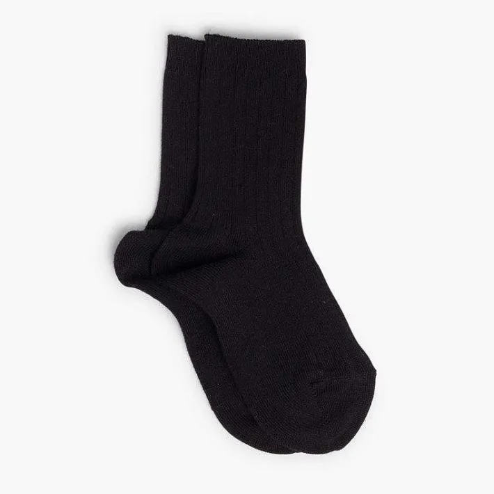 Pisamonas School Shoes>Condor Short Ribbed Socks