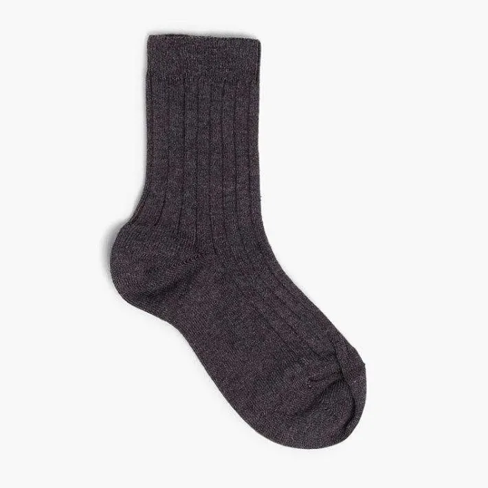 Pisamonas School Shoes>Condor Short Ribbed Socks
