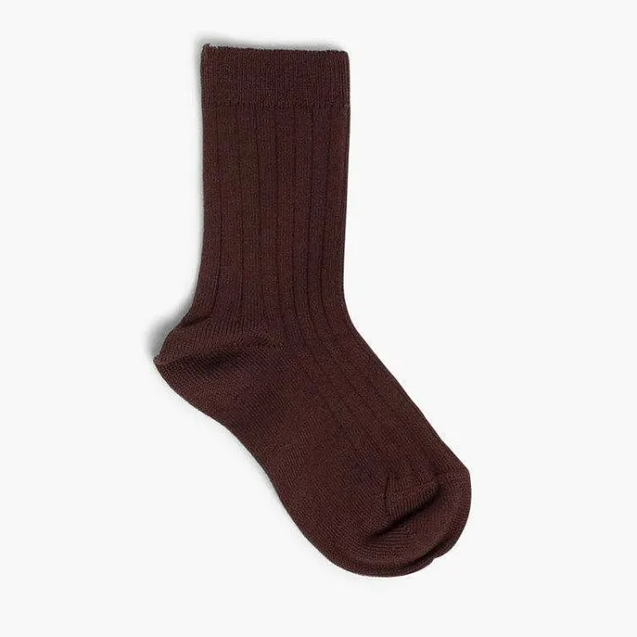 Pisamonas School Shoes>Condor Short Ribbed Socks