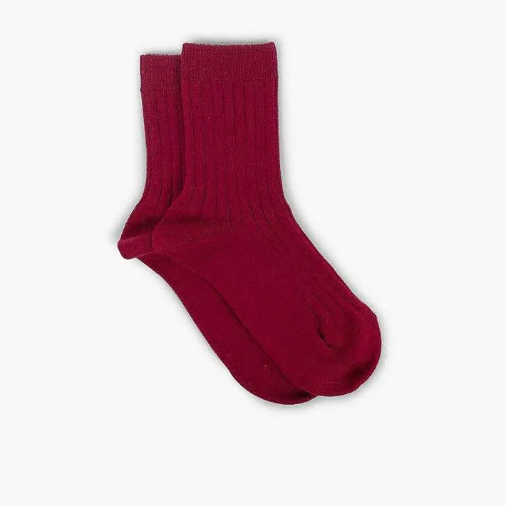 Pisamonas School Shoes>Condor Short Ribbed Socks