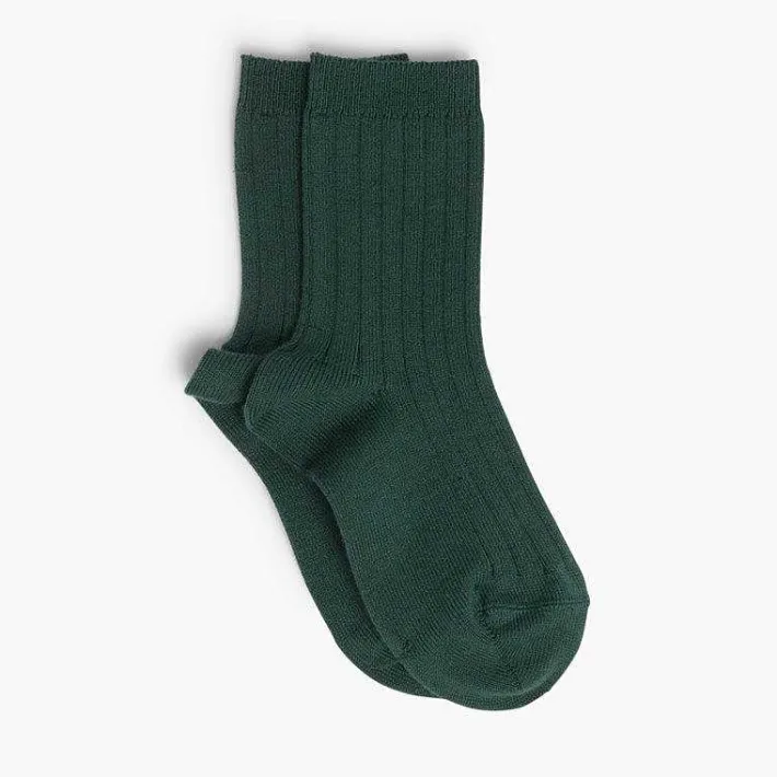 Pisamonas School Shoes>Condor Short Ribbed Socks
