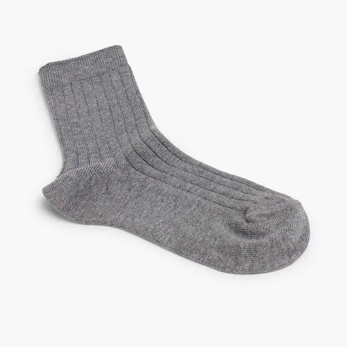 Pisamonas School Shoes>Condor Short Ribbed Socks