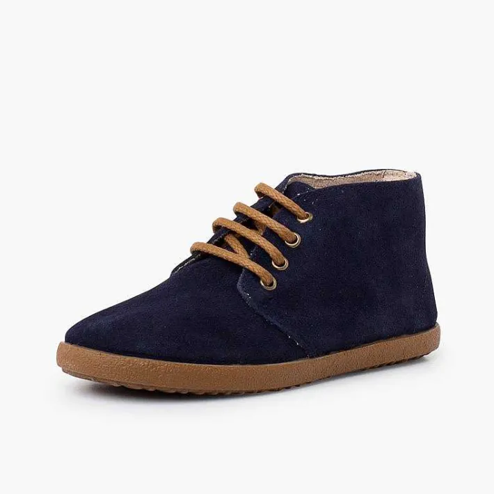 Pisamonas Boots>Contrast Safari Style Split Boot