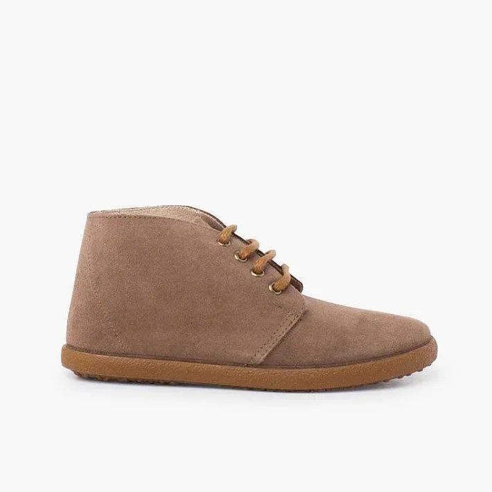 Pisamonas Boots>Contrast Safari Style Split Boot