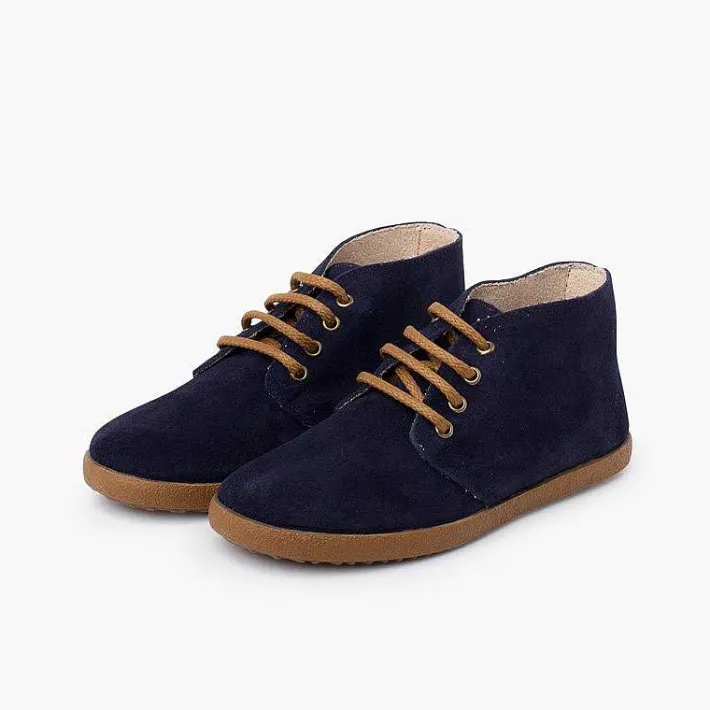 Pisamonas Boots>Contrast Safari Style Split Boot