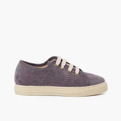 Pisamonas Trainers>Corduroy Shoes With Wide Sole
