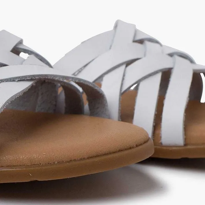 Pisamonas Sandals>Crossed Straps Sandals Ankle Bracelet