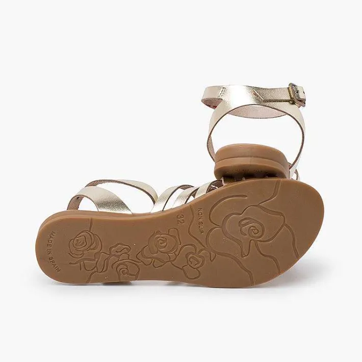 Pisamonas Sandals>Crossed Straps Sandals Ankle Bracelet