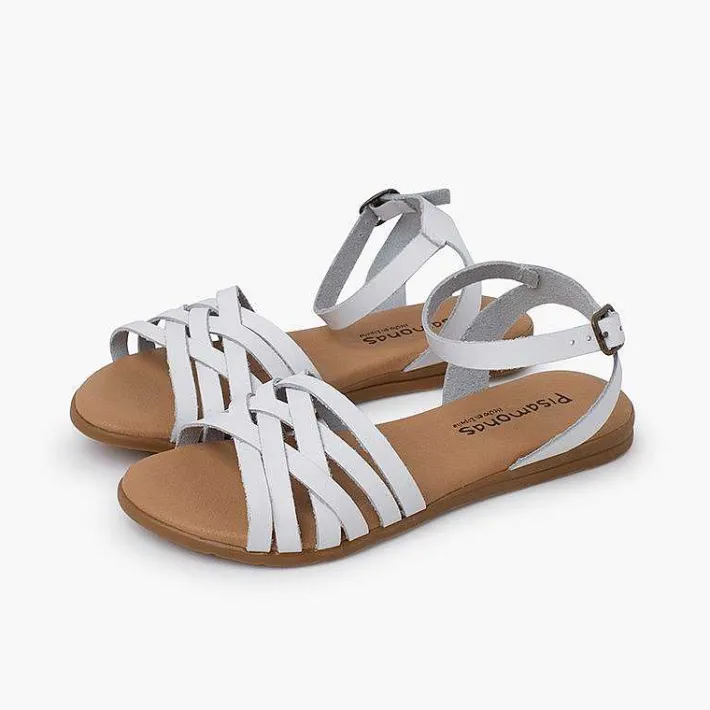 Pisamonas Sandals>Crossed Straps Sandals Ankle Bracelet