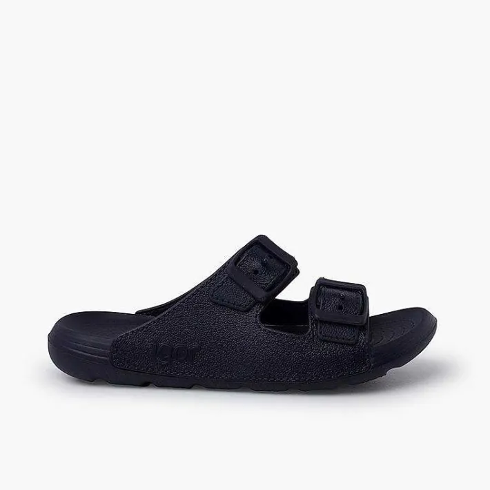 Pisamonas Jelly Sandals And Beachwear>Double Buckle Eva Sole Flip Flops