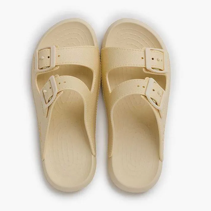 Pisamonas Jelly Sandals And Beachwear>Double Buckle Eva Sole Flip Flops