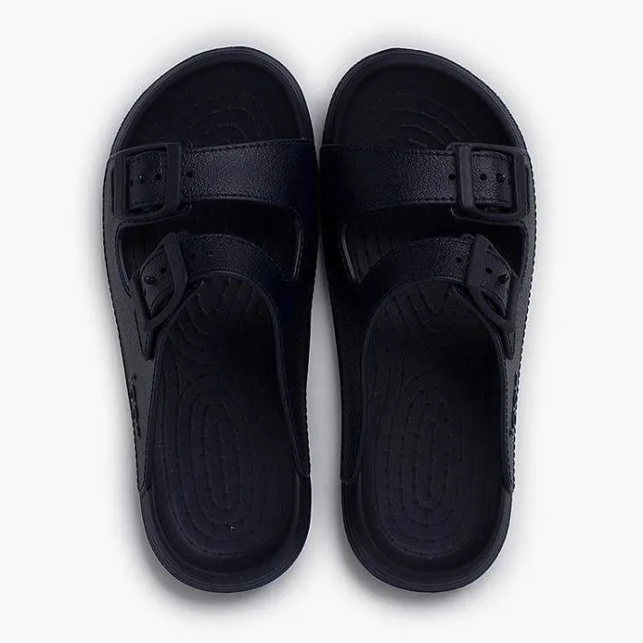 Pisamonas Jelly Sandals And Beachwear>Double Buckle Eva Sole Flip Flops