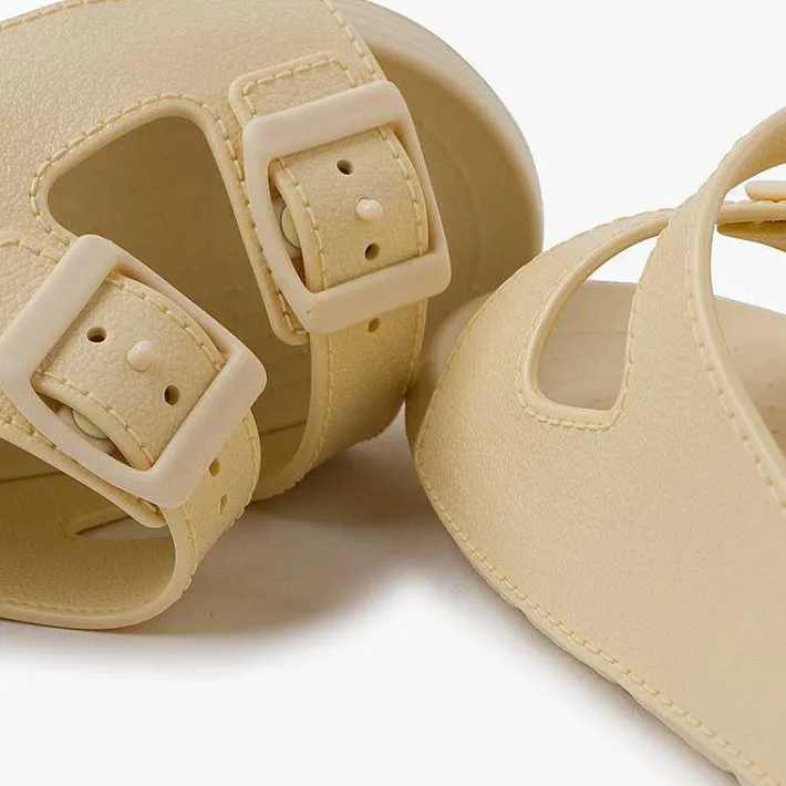 Pisamonas Jelly Sandals And Beachwear>Double Buckle Eva Sole Flip Flops