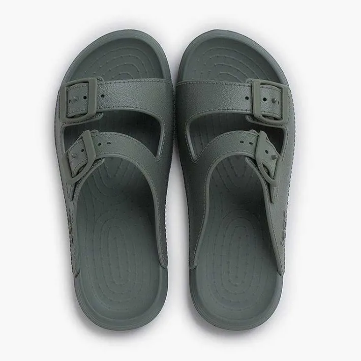 Pisamonas Jelly Sandals And Beachwear>Double Buckle Eva Sole Flip Flops