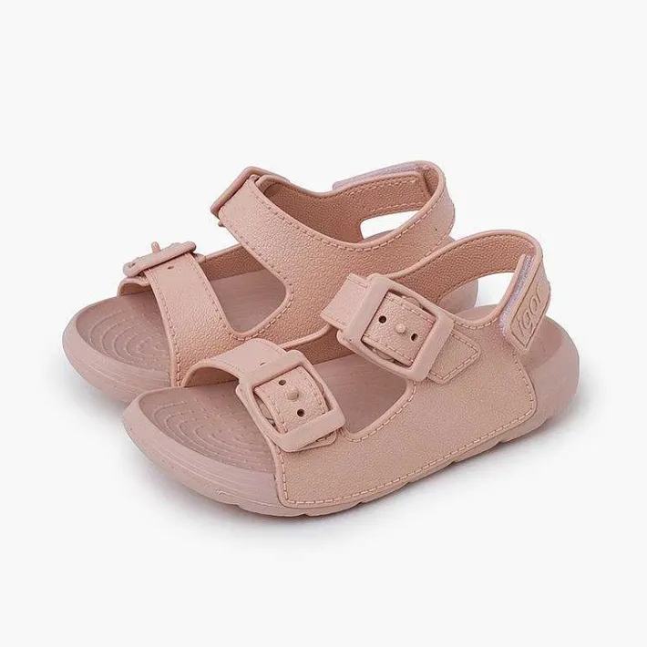 Pisamonas Jelly Sandals And Beachwear>Double Buckle Sandals With Eva Sole Colours And Riptape