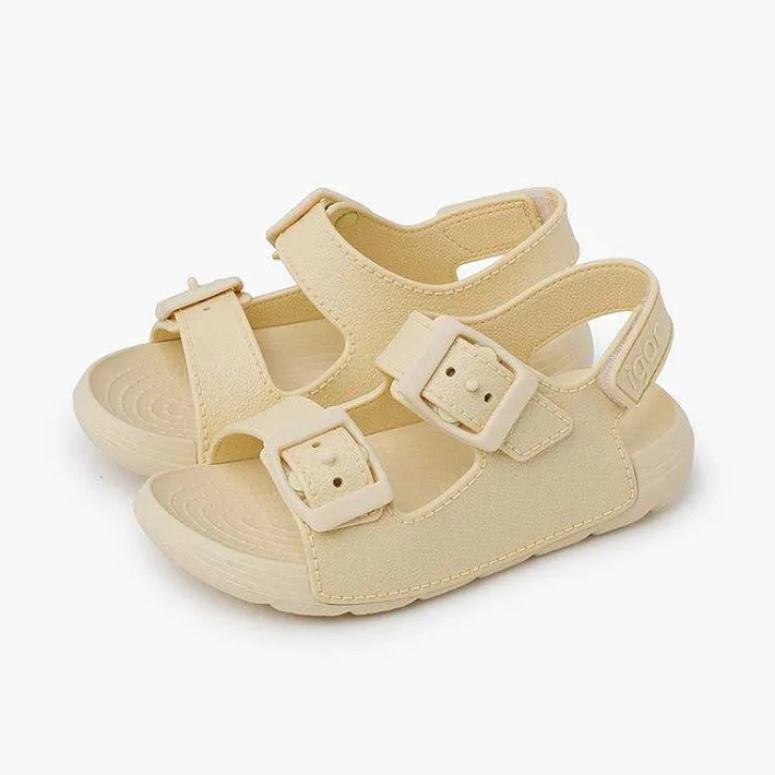 Pisamonas Jelly Sandals And Beachwear>Double Buckle Sandals With Eva Sole Colours And Riptape