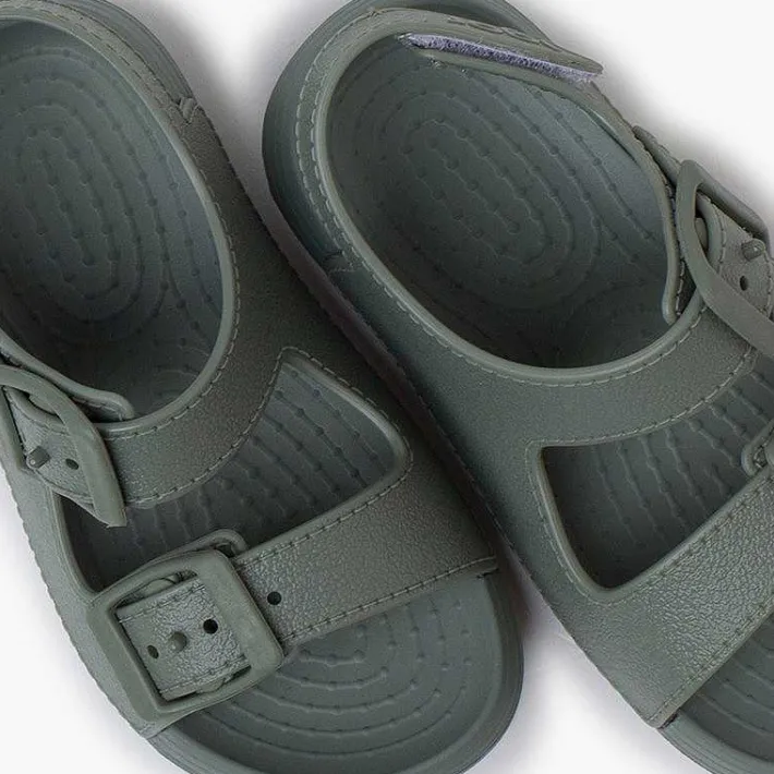 Pisamonas Jelly Sandals And Beachwear>Double Buckle Sandals With Eva Sole Colours And Riptape