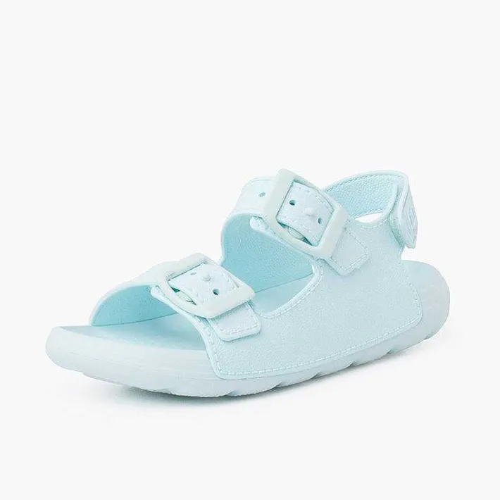 Pisamonas Jelly Sandals And Beachwear>Double Buckle Sandals With Eva Sole Colours And Riptape