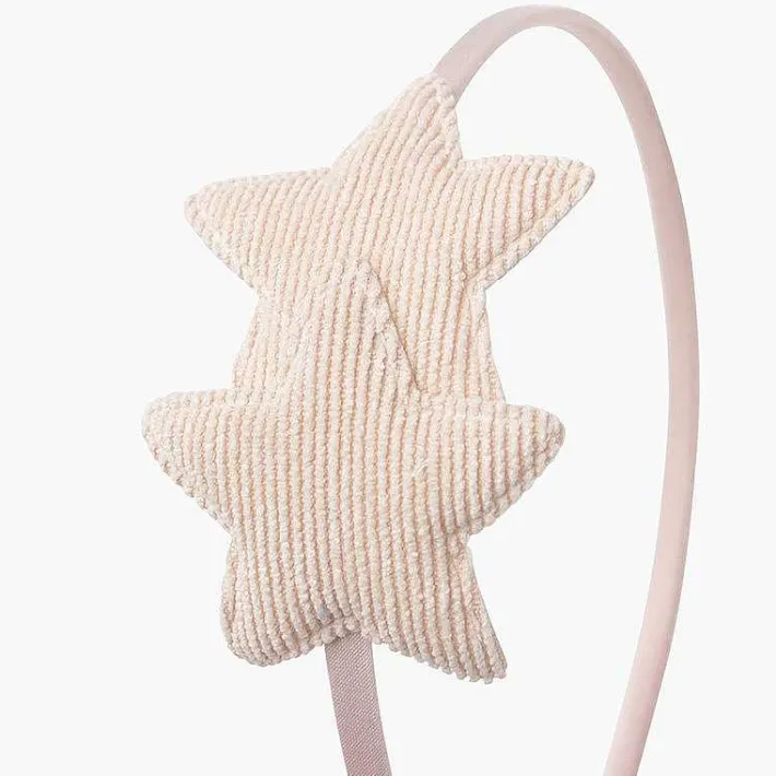 Pisamonas Hair Accessories>Double Star Micro Corduroy Headband
