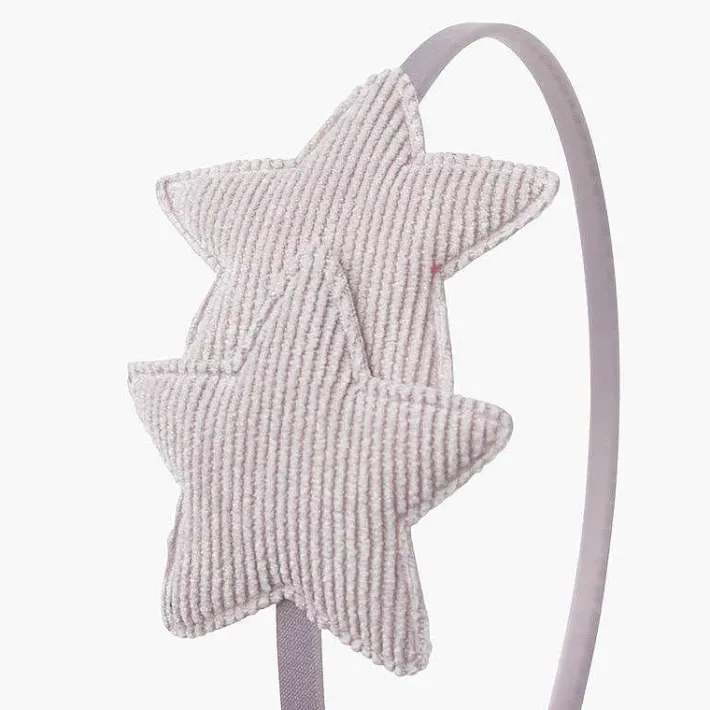Pisamonas Hair Accessories>Double Star Micro Corduroy Headband
