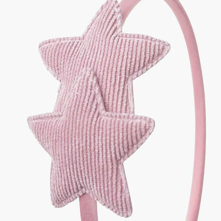 Pisamonas Hair Accessories>Double Star Micro Corduroy Headband