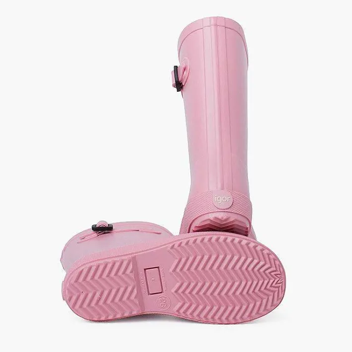 Pisamonas Wellies>Dusty Colors Splash Wellies With Side Buckle