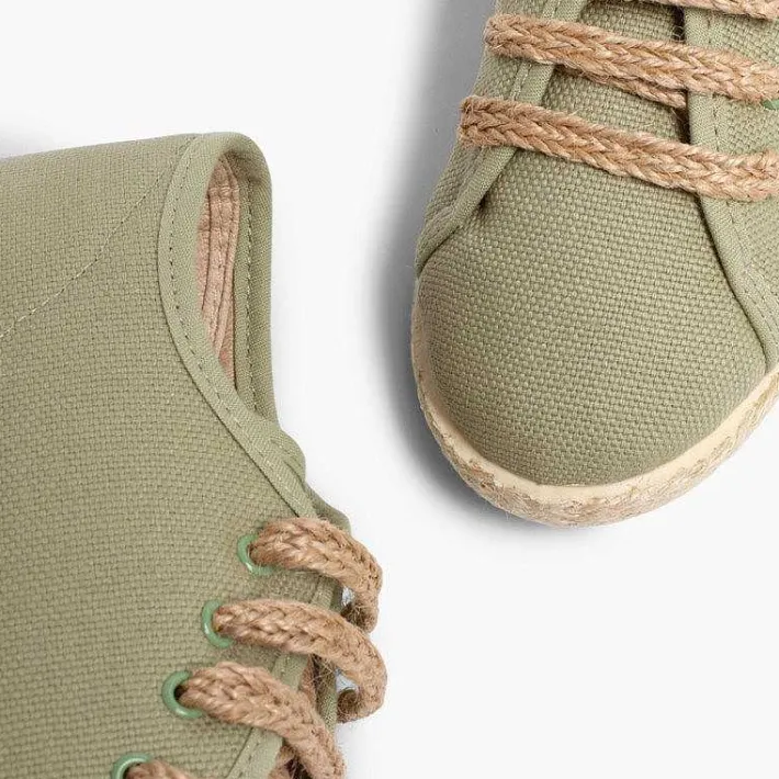 Pisamonas Brogues And Bluchers>Espadrille Style Shoes With Laces