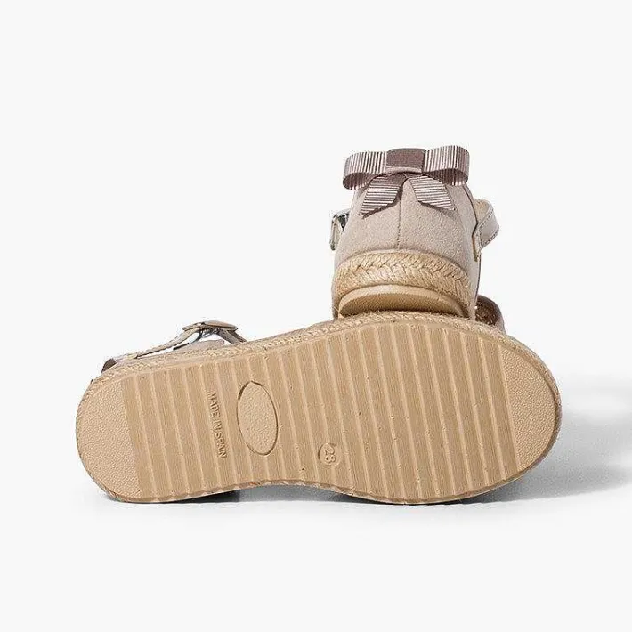 Pisamonas Sandals>Espadrille With Back Bow Buckle