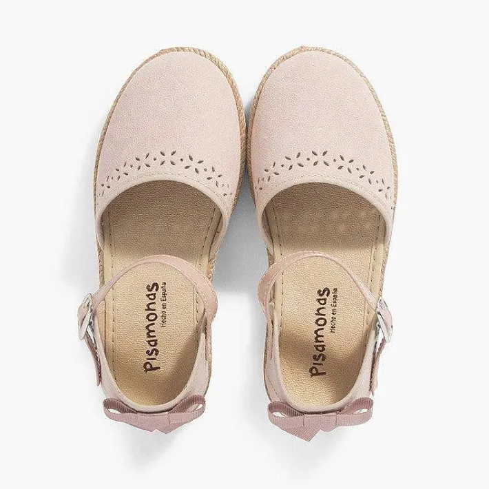 Pisamonas Sandals>Espadrille With Back Bow Buckle