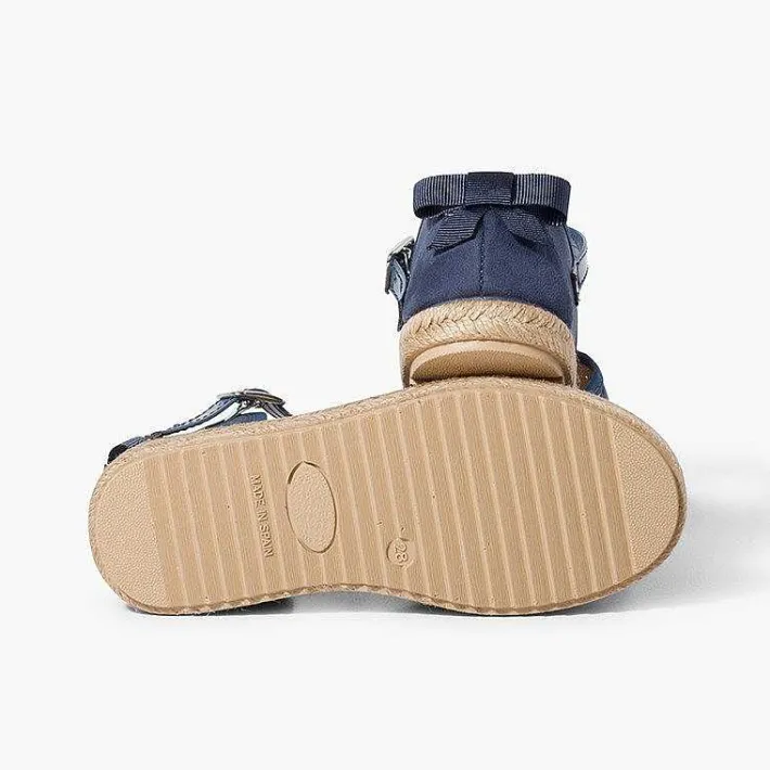 Pisamonas Sandals>Espadrille With Back Bow Buckle