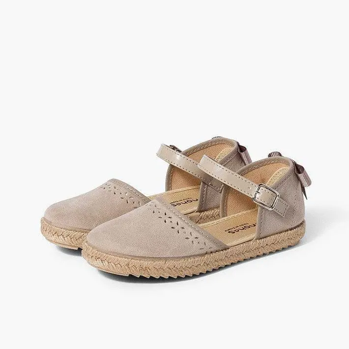 Pisamonas Sandals>Espadrille With Back Bow Buckle