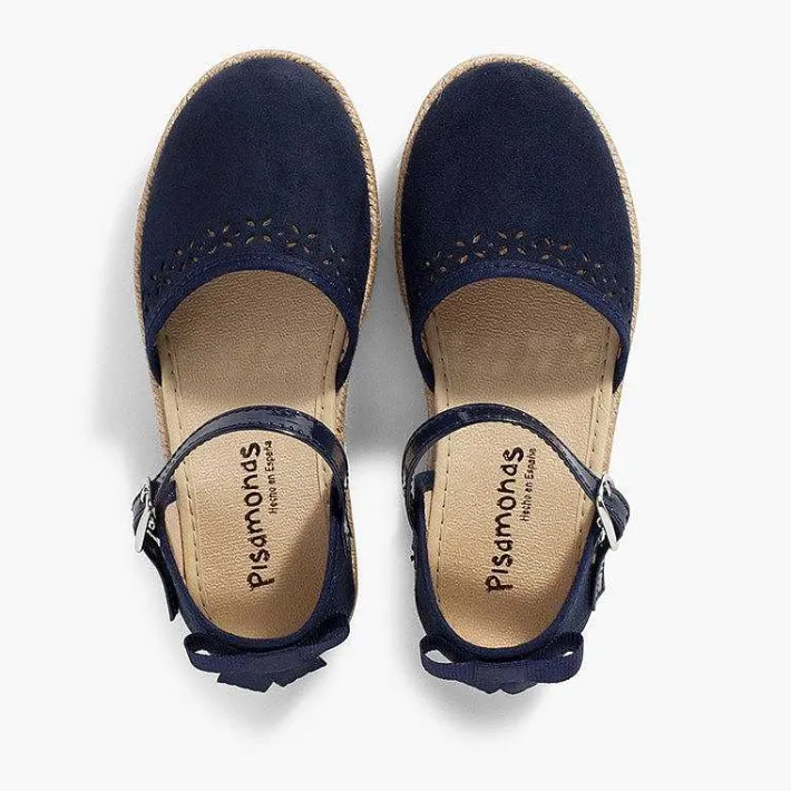 Pisamonas Sandals>Espadrille With Back Bow Buckle