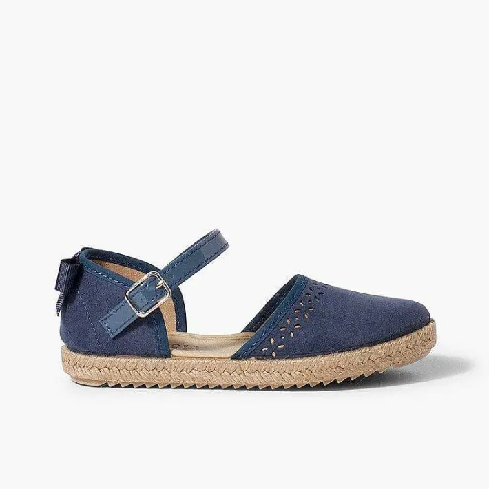 Pisamonas Sandals>Espadrille With Back Bow Buckle