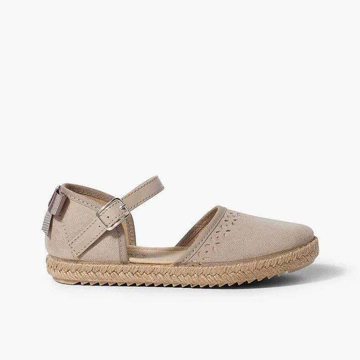 Pisamonas Sandals>Espadrille With Back Bow Buckle