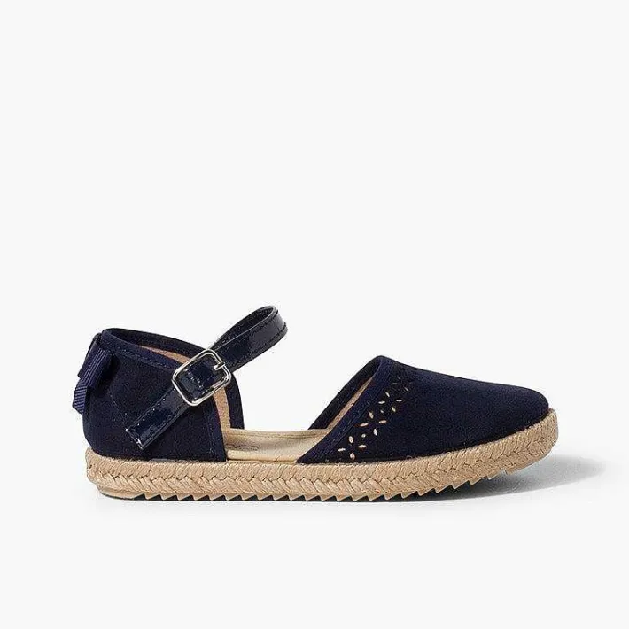 Pisamonas Sandals>Espadrille With Back Bow Buckle
