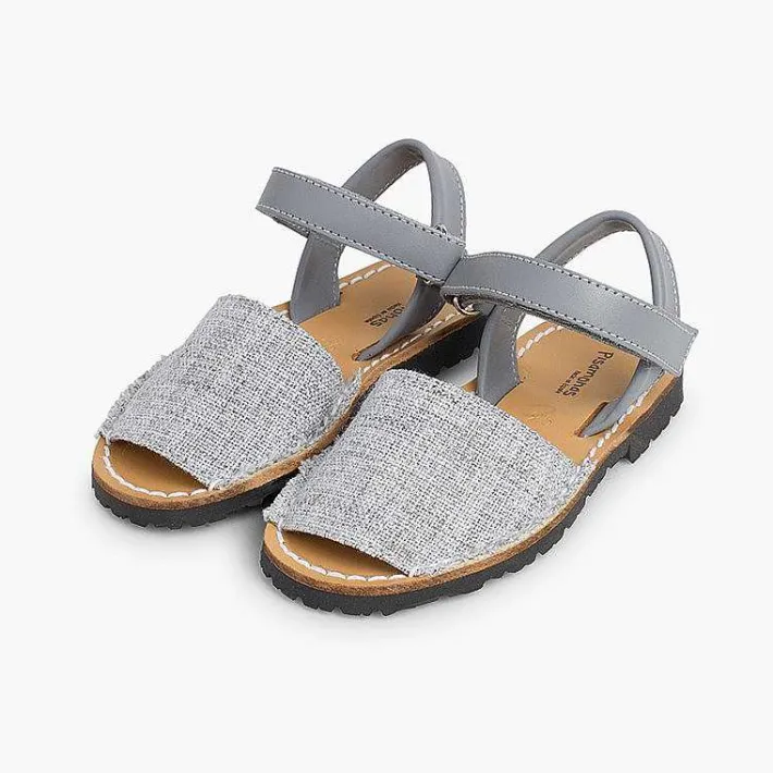 Pisamonas Avarcas Menorcan Sandals>Fabric Avarcas Menorcan Sandals