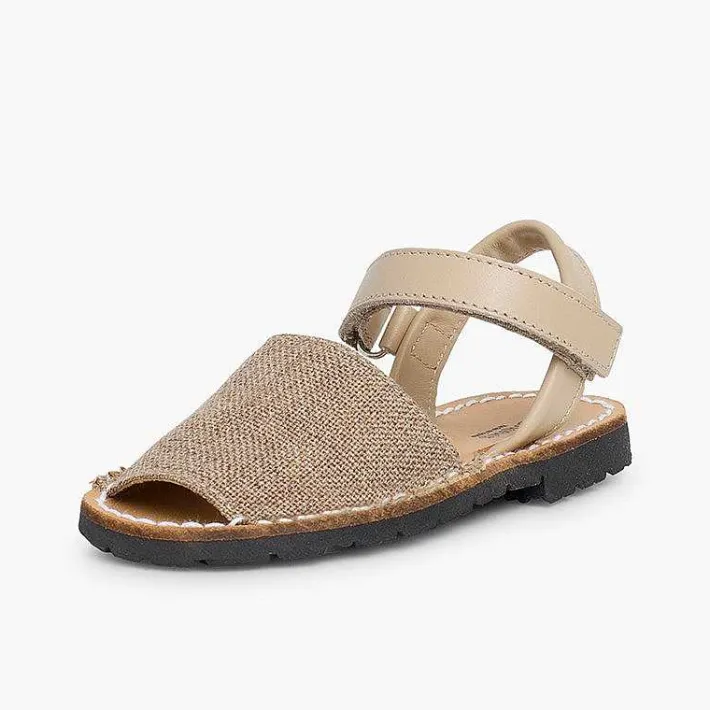 Pisamonas Avarcas Menorcan Sandals>Fabric Avarcas Menorcan Sandals
