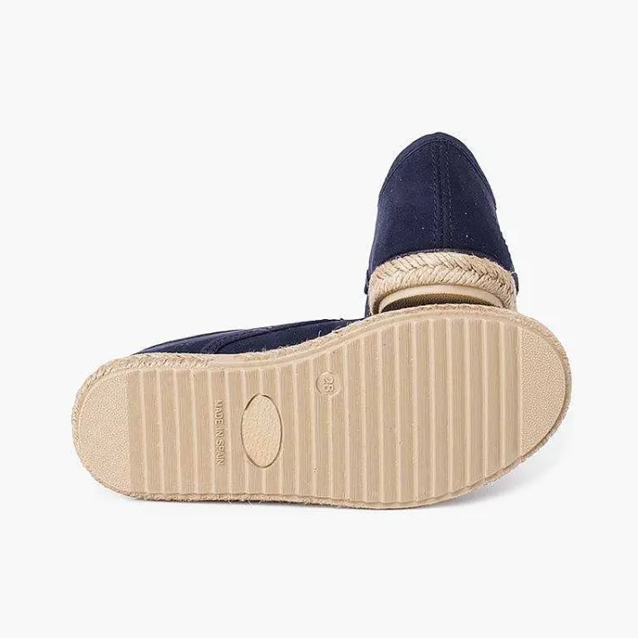 Pisamonas Brogues And Bluchers>Faux Suede Blucher With Jute Toe And Laces