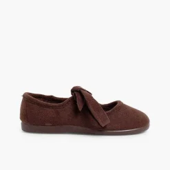 Pisamonas Ballet Pumps And Flats>Faux Suede Mary Janes By Nortenas