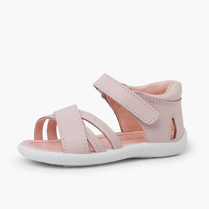 Pisamonas Sandals>First Steps Sandals Crossed Straps
