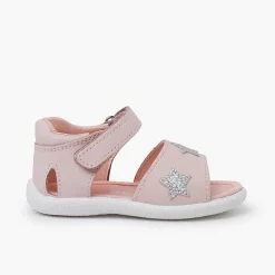 Pisamonas Sandals>First Steps Sandals Glitter Stars