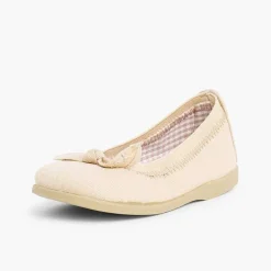 Pisamonas Ballet Pumps And Flats>First Walkers Canvas Elasticated Ballet Pumps